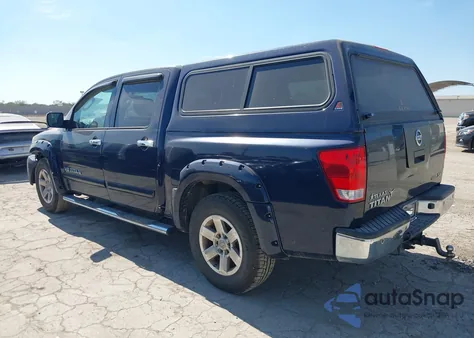2011 Nissan Titan Sv из США, поврежденный, VIN 1N6BA0ED0BN313294